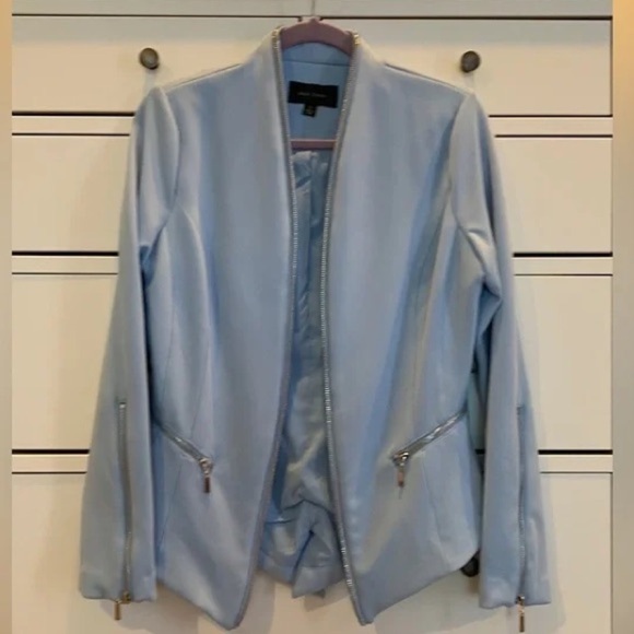 Mark Zunino Light Blue Women's Jacket Size 8 - Picture 1 of 9